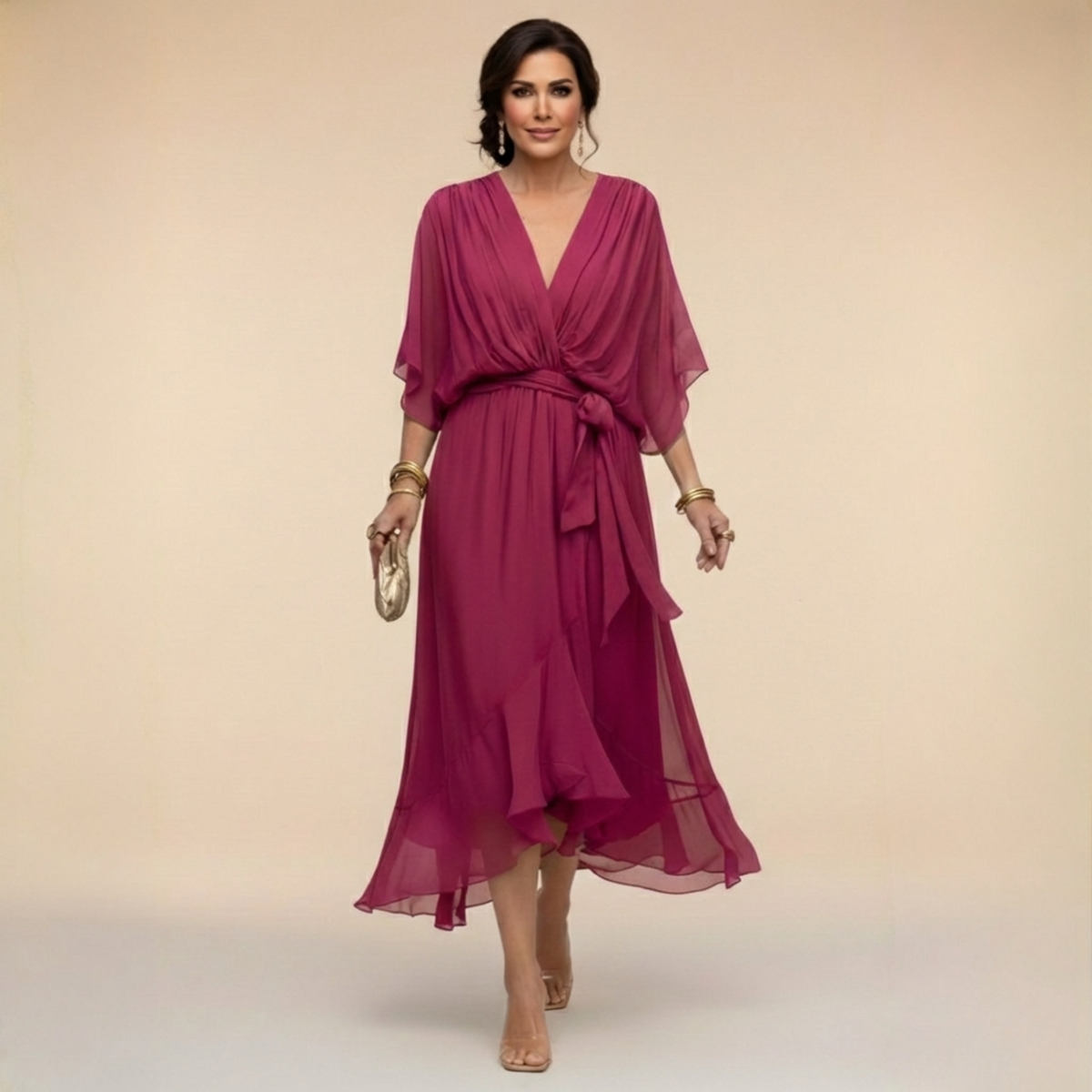 Sophia | V-Neck Dress