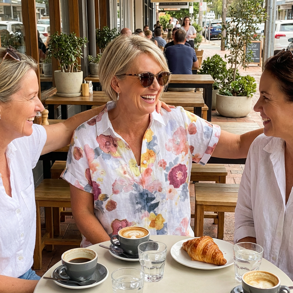 Amara™ – Lightweight Blouse With Floral Print