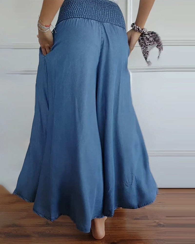 Reina - Comfy Wide-Leg Trousers