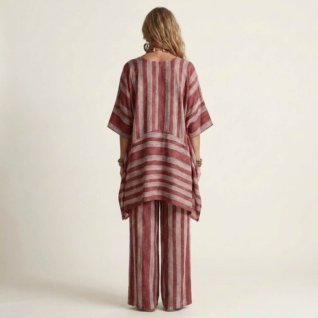 Kiara | Striped Set